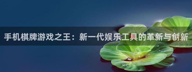沐鸣2注册33300tg：手机棋牌游戏之王：新一代娱乐工具的革新与创新